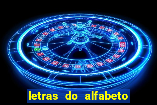 letras do alfabeto personalizadas para imprimir